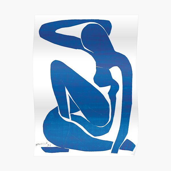 HENRI MATISSE BLUE NUDE Poster