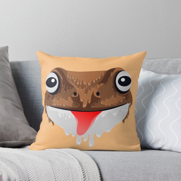 Item preview, Cute Brown Frog grime art designed and sold by AmsaOza.