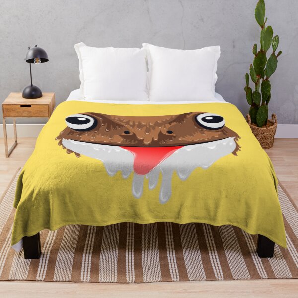 Item preview, Cute Brown Frog grime art designed and sold by AmsaOza.