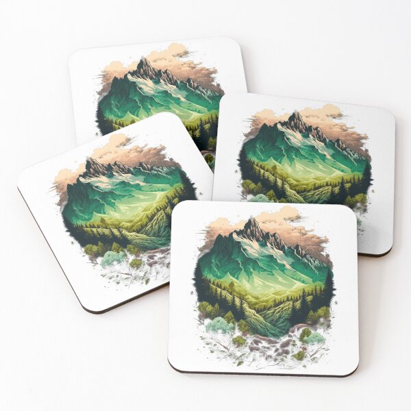 Item preview, Wild Forest Mountain designed and sold by Paterrr.