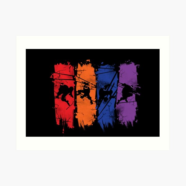 TEENAGE MUTANT NINJA TURTLES Art Print