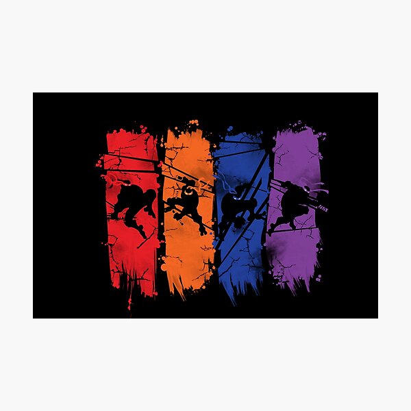 TEENAGE MUTANT NINJA TURTLES Photographic Print