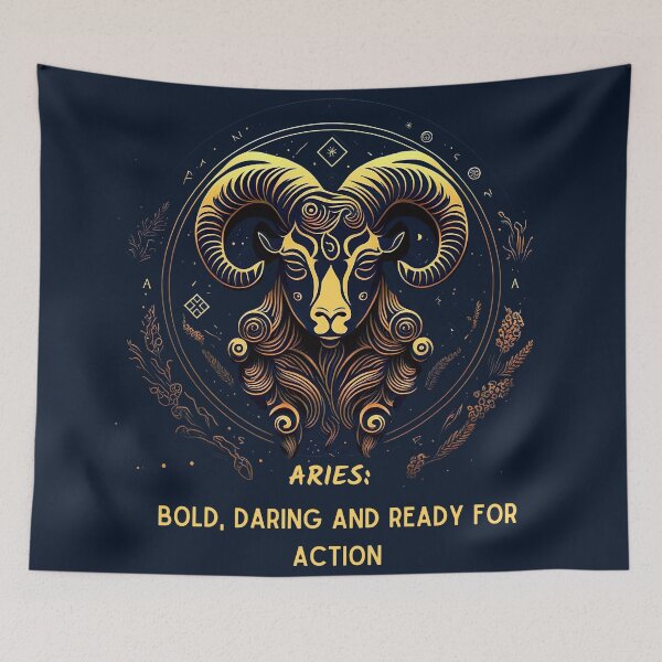 Item preview, Aries Motto designed and sold by MeowStore21.