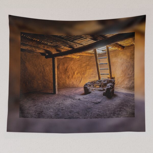 Item preview, Kiva at Pecos National Historic Park - NM designed and sold by Kathy Weaver.