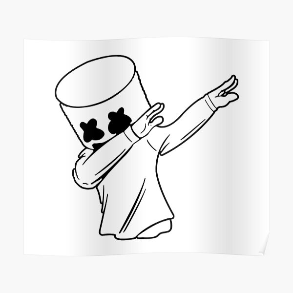 Marshmello Cartoon Posters for Sale | Redbubble Marshmello Cartoon Posters for Sale | Redbubble