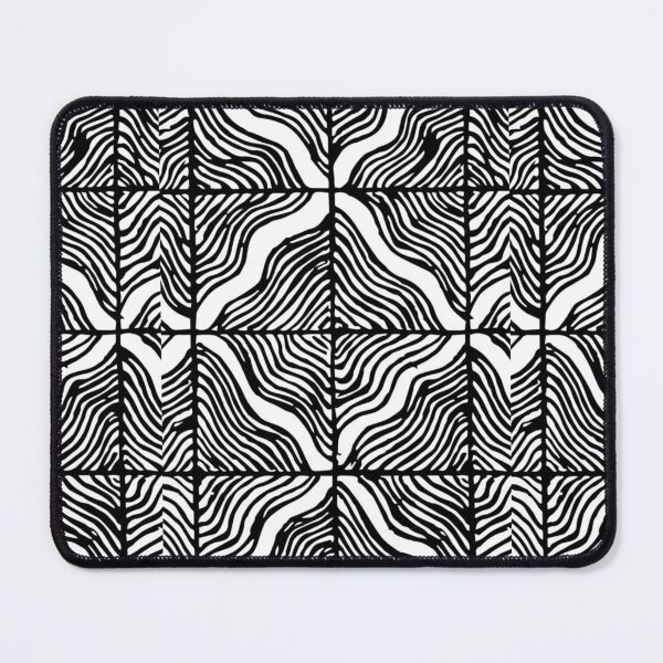Item preview, Black and White Swirly Diamond  designed and sold by Downtown Alley.