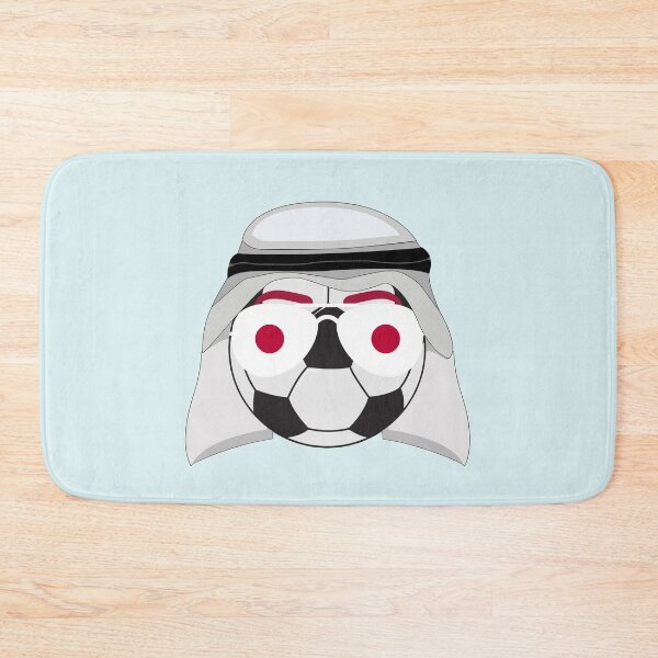 Item preview, Japan Flag inside Sunglasses on a Soccer ball Wearing a Keffiyeh designed and sold by Dexter Freeman.