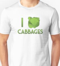 I Heart Cabbages Unisex T-Shirt