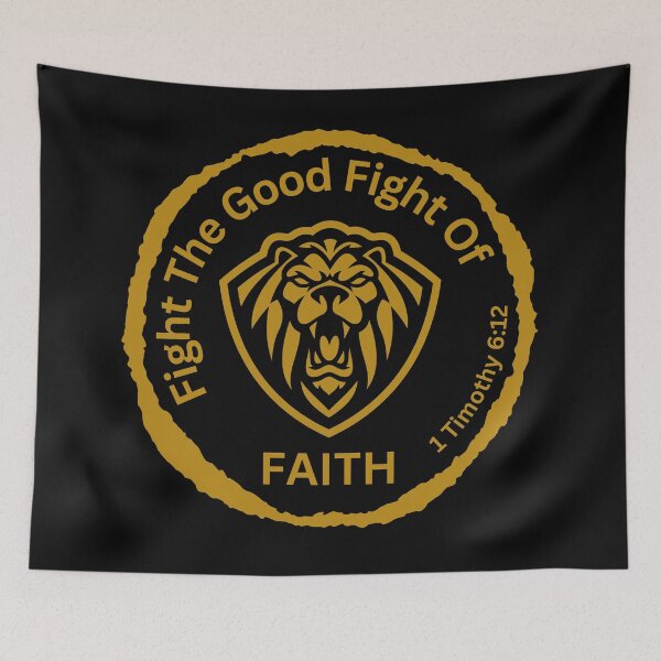 Item preview, 1 Timothy 6:12 Fight The Good Fight Of Faith designed and sold by Nancyanna.