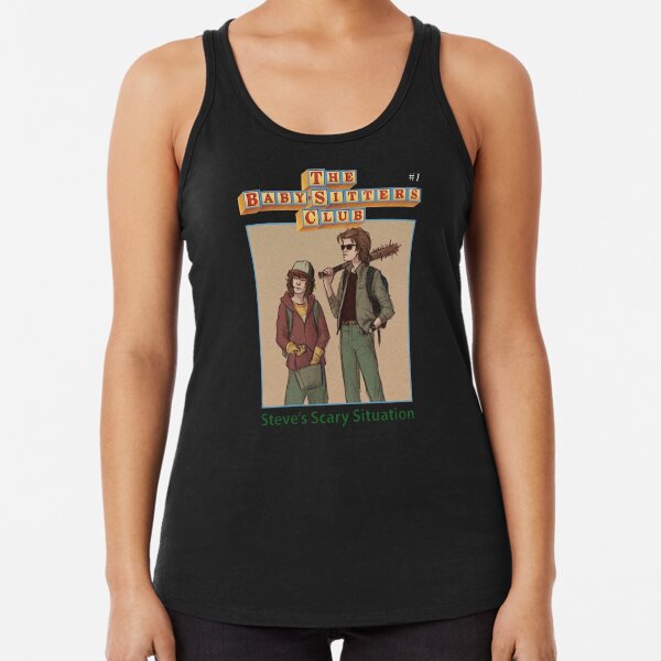 The Babysitters Club - Steve's Scary Situation Racerback Tank Top