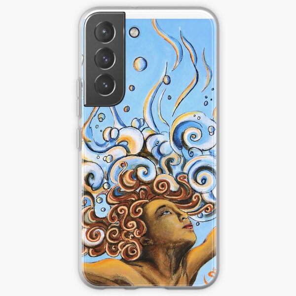 Balance of Life (cut) - Yoga Art from Shee - Surreal Worlds Samsung Galaxy Soft Case