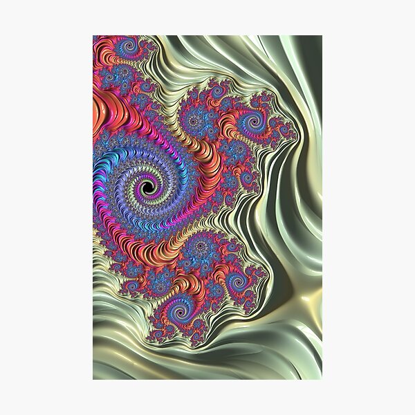 Colorful Fractal Photographic Print