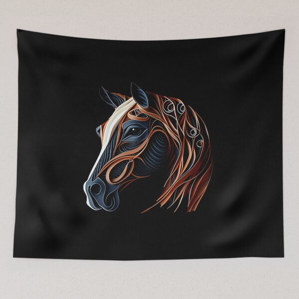 Item preview, Blue Horse - The Paper Collection designed and sold by FiveIntentions.