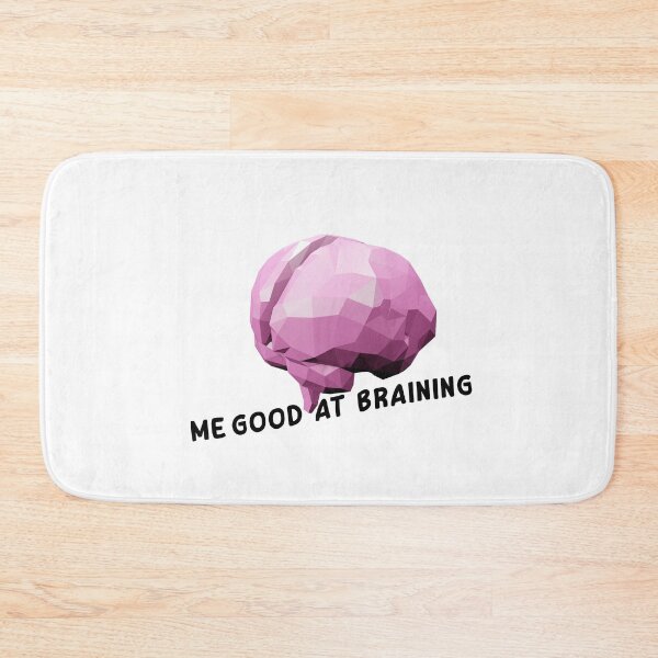 Item preview, Me Good At Braining - Funny Lowpoly 3D designed and sold by Gravedrinker.