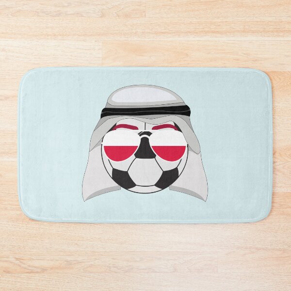 Item preview, Poland Flag inside Sunglasses on a Soccer ball Wearing a Shemagh designed and sold by Dexter Freeman.