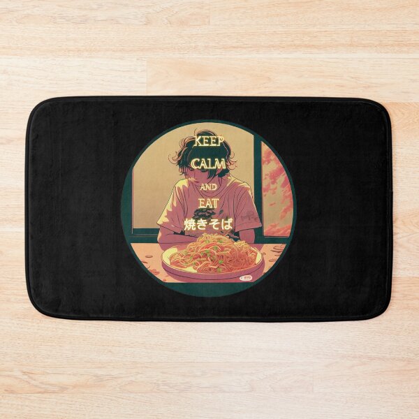 Item preview, Mantén la calma y come 焼きそば designed and sold by Christolamber.
