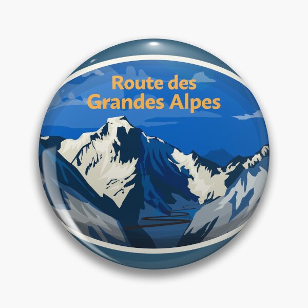 Aperçu de l'œuvre Route des Grandes Alpes, France créée et vendue par studio838.