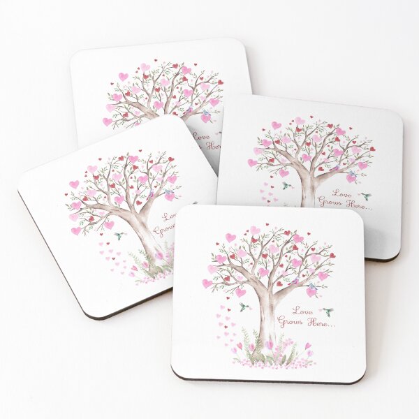 Item preview, Love Grows Here, Love Watercolor Design designed and sold by latiendadearyam.