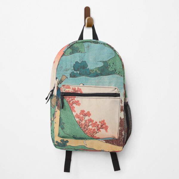 Item preview, Poem by Sarumaru Dayu by Katsushika Hokusai, 1839. Traditional Japanese Ukiyo-E Style Illustration designed and sold by JapaneseArtShop.