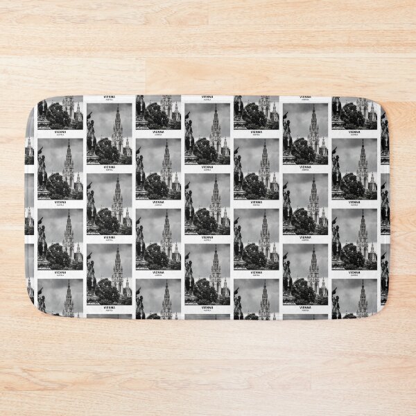 Item preview, Vienna City Austria Dorm Room Essentials Minimalist Poster Design  designed and sold by SirajDecors.