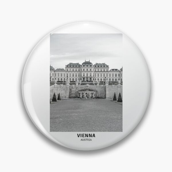 Item preview, Vienna City Austria Dorm Room Essentials Minimalist Poster Design  designed and sold by SirajDecors.