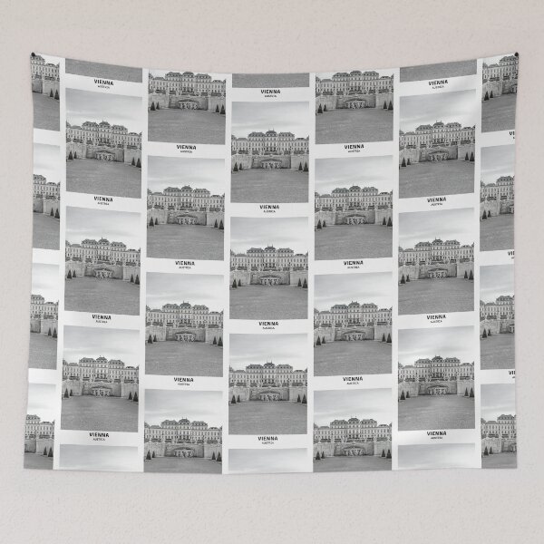 Item preview, Vienna City Austria Dorm Room Essentials Minimalist Poster Design  designed and sold by SirajDecors.
