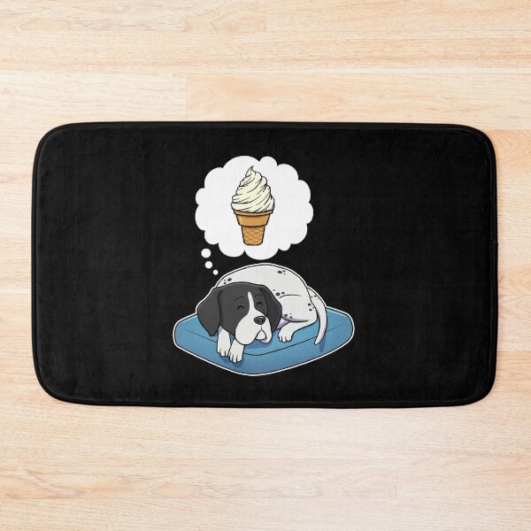 Item preview, English Pointer dreaming about Vanilla Ice Cream Cone designed and sold by DoggieDelights.