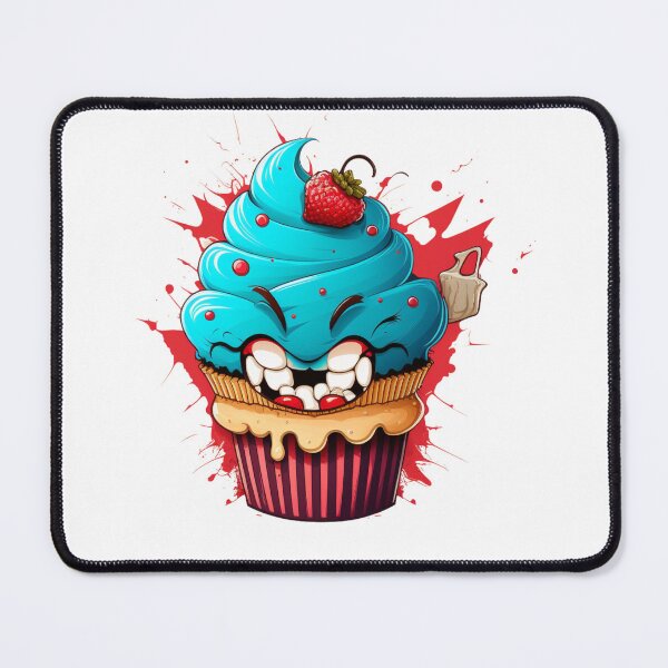 Item preview, Cupcake with drippy style designed and sold by PurpleHydrogen.