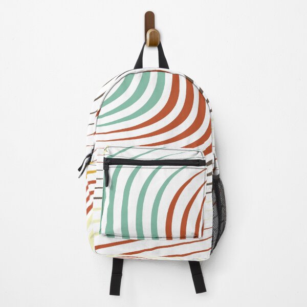 Item preview, Curved Wave Lines Pattern designed and sold by risingrocket.