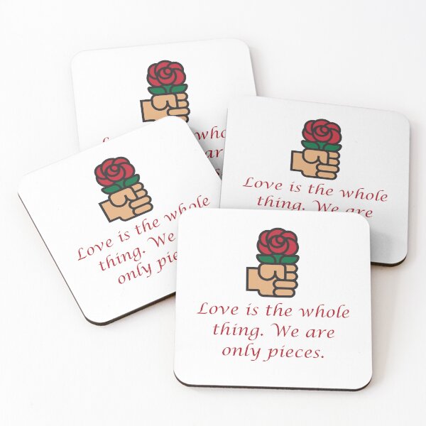 Item preview, Love Is The Whole Thing designed and sold by CrankyOldDude.