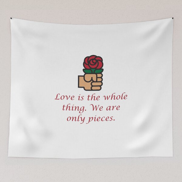 Item preview, Love Is The Whole Thing designed and sold by CrankyOldDude.