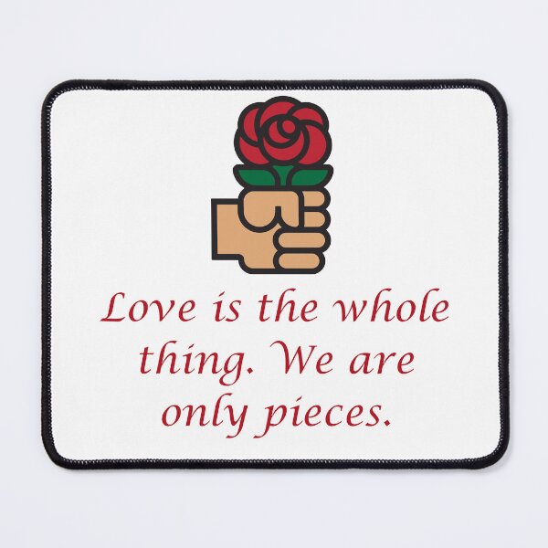 Item preview, Love Is The Whole Thing designed and sold by CrankyOldDude.