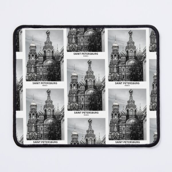Item preview, Saint Petersburg Russia Dorm Room Essentials Minimalist Poster Design designed and sold by SirajDecors.