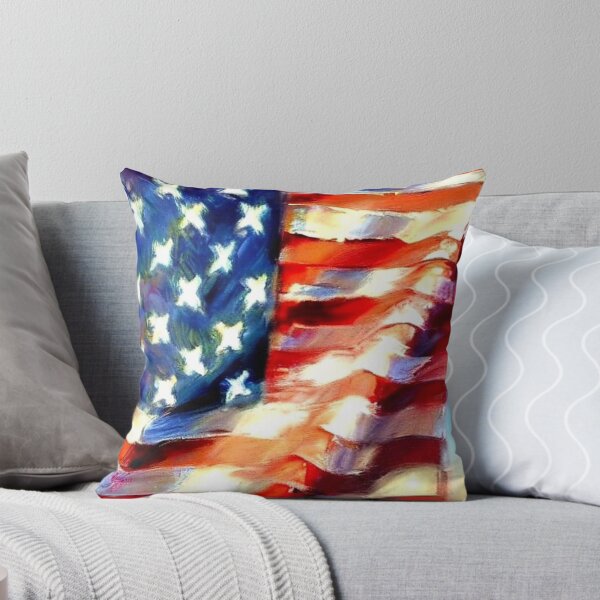 Item preview, Stars and Stripes 1 - American Flag - Scatter cushions and prints.  designed and sold by ScatterHub.