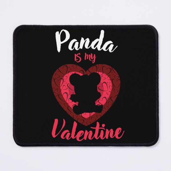 Item preview, Panda is my valentine designed and sold by Conrad-Geordz.