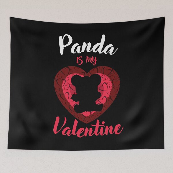 Item preview, Panda is my valentine designed and sold by Conrad-Geordz.