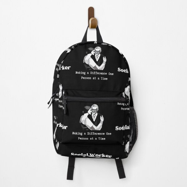 Item preview, Social worker - Making a Difference One Person at a Time designed and sold by ElLocoMus.