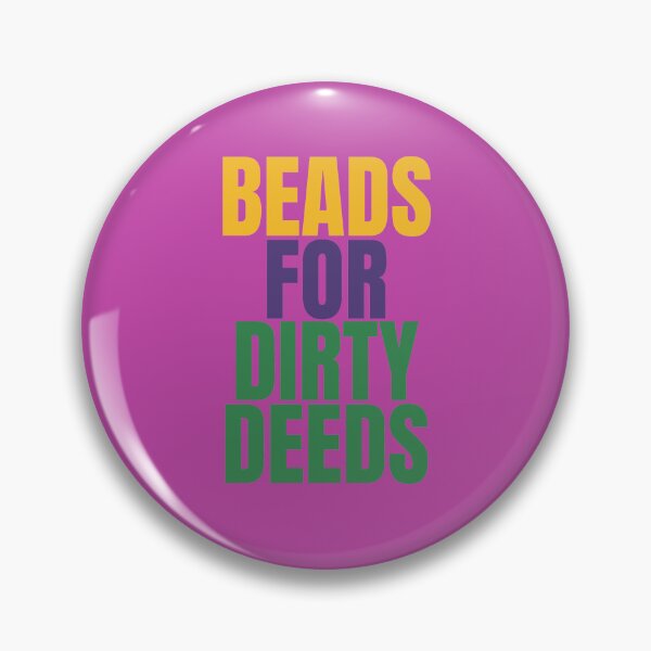 Item preview, Beads for dirty deeds - Mardi gras - K367 -  designed and sold by K367.