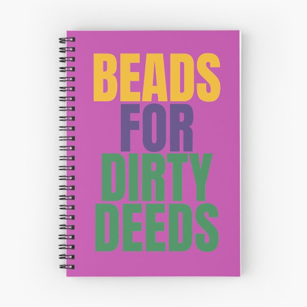 Item preview, Beads for dirty deeds - Mardi gras - K367 -  designed and sold by K367.