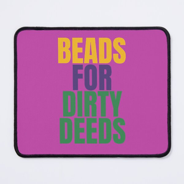 Item preview, Beads for dirty deeds - Mardi gras - K367 -  designed and sold by K367.