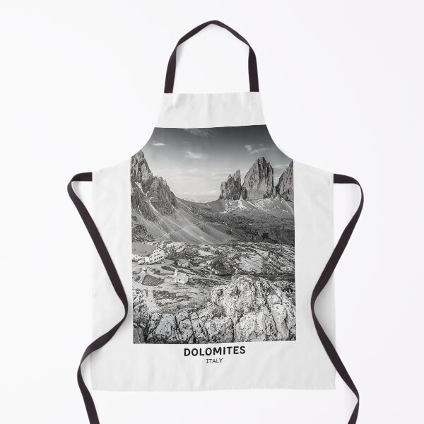 Item preview, Dolomites Mountain Ranges Italy Dorm Room Essentials Minimalist Poster Design  designed and sold by SirajDecors.
