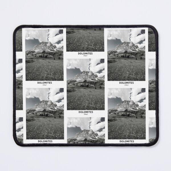 Item preview, Dolomites Mountain Ranges Italy Dorm Room Essentials Minimalist Poster Design designed and sold by SirajDecors.