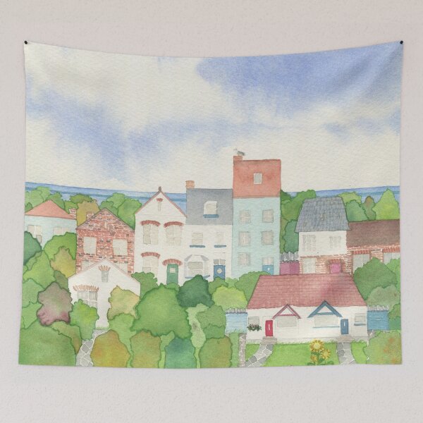 Item preview, home scape sea scape  designed and sold by Hayley Holliday.