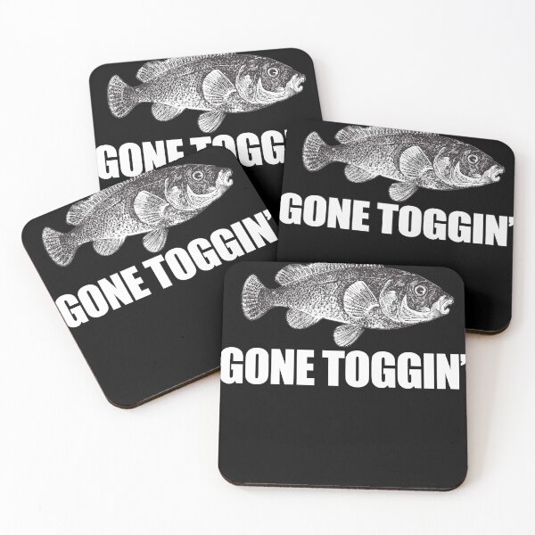 Item preview, Gone Toggin, Tautog Fish Funny Fishing Fishermen designed and sold by funnytshirtemp.