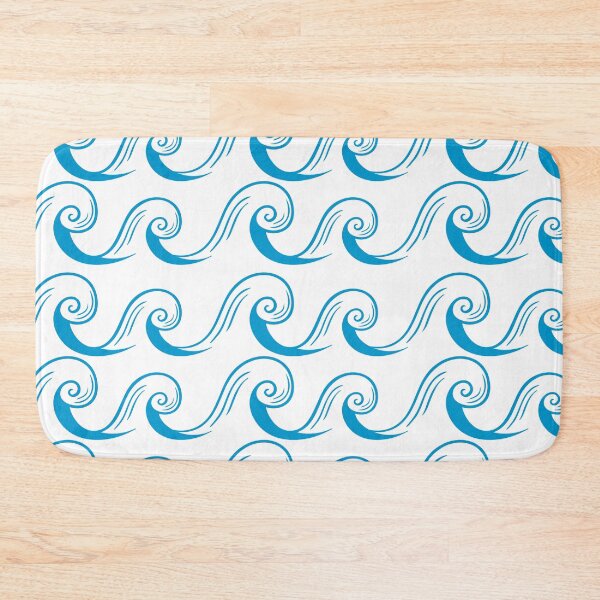Item preview, Handdrawn Sea Waves designed and sold by risingrocket.