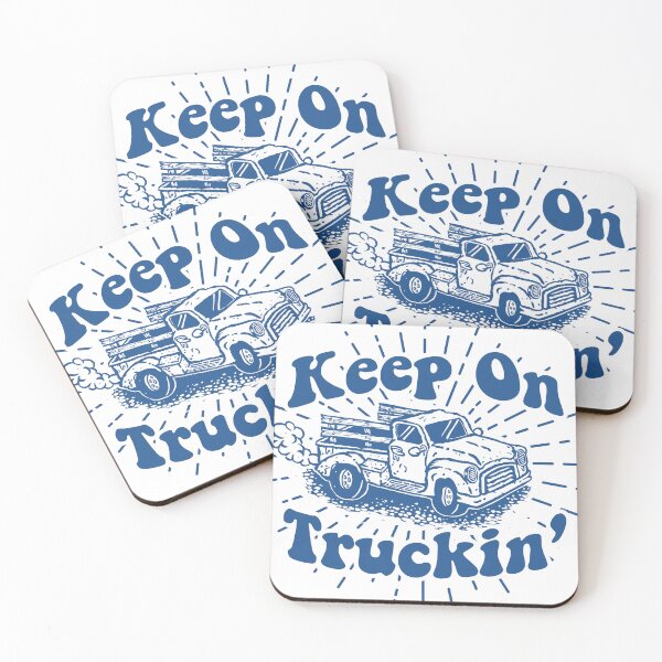 Item preview, Keep On Truckin' designed and sold by ThomasKadmon.