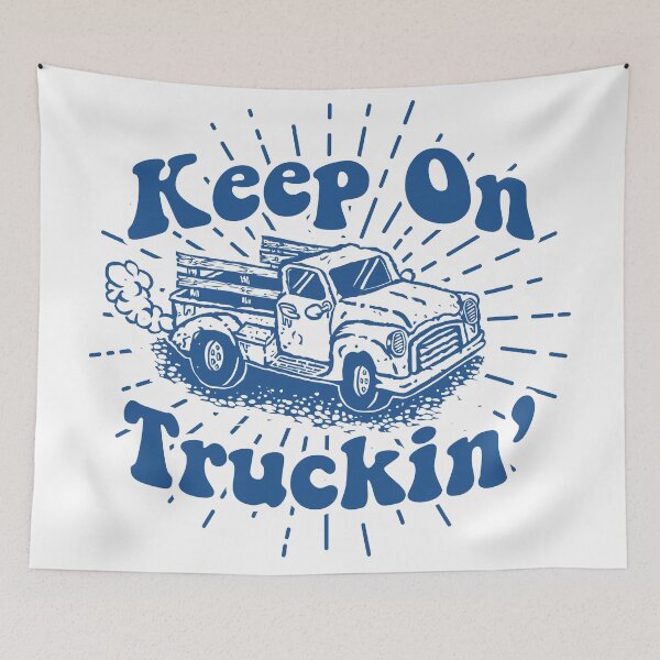 Item preview, Keep On Truckin' designed and sold by ThomasKadmon.