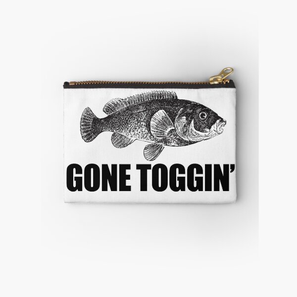 Item preview, Gone Toggin, Tautog Fish Funny Fishing Fishermen designed and sold by funnytshirtemp.