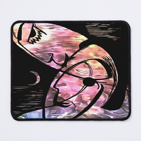 Item preview, The Kiss By Moonlight and Ocean Abstract Art designed and sold by taiche.