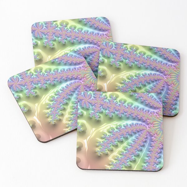 Item preview, Pale Rainbow Fractal designed and sold by Kaleiope Studio.